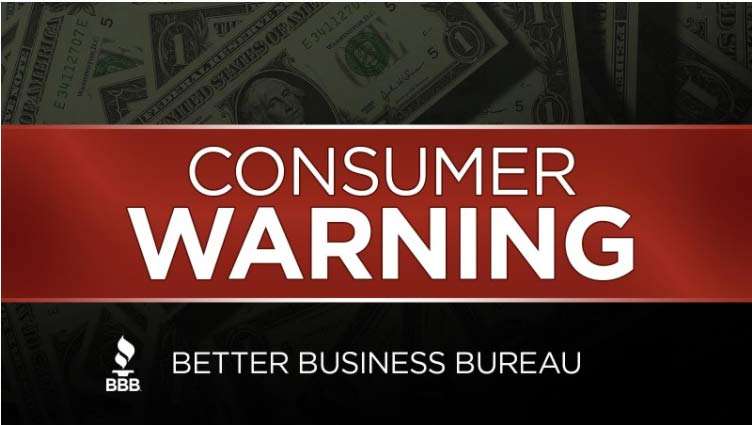 bbb consumer warning