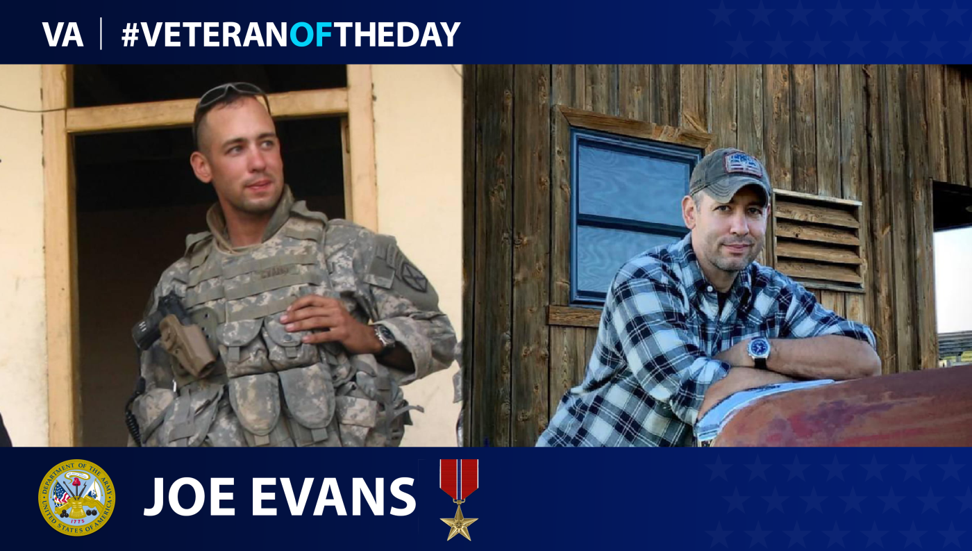 #VeteranOfTheDay Army Veteran Joe Evans