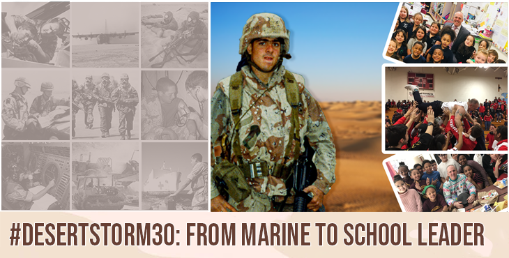 #DesertStorm30: From Marine to school leader