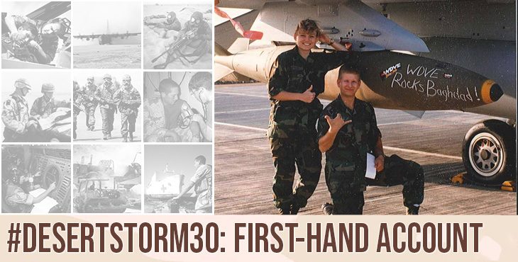 Gary Kunich originally wrote this first-hand account the morning after Desert Storm started, when he was a 21-year-old Air Force sergeant.