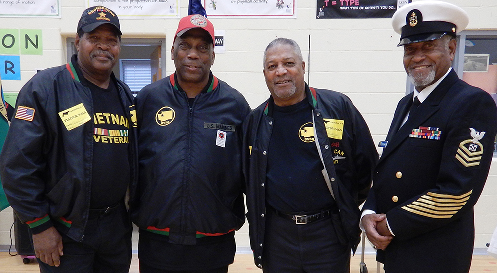 Four African American Veterans
