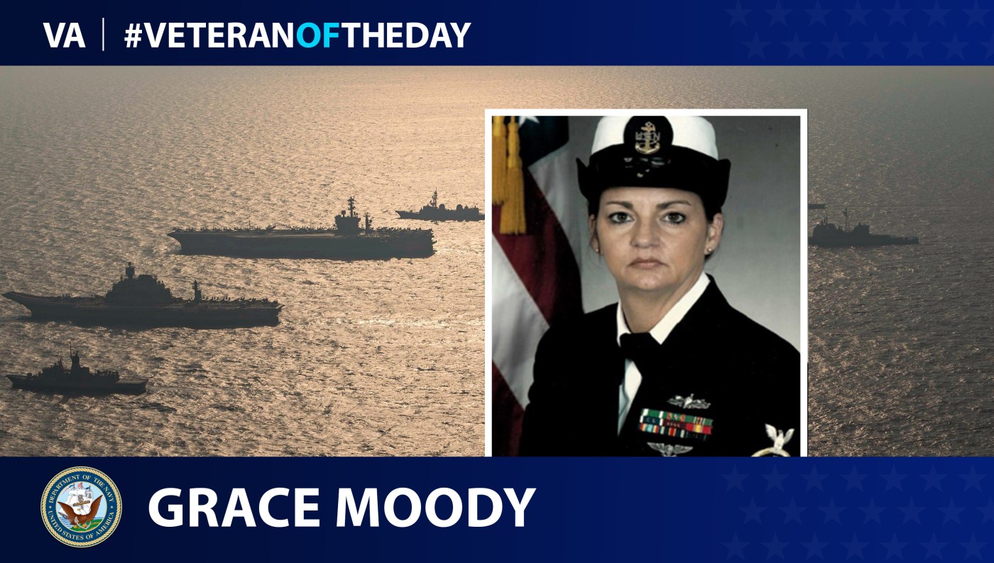 #VeteranOfTheDay Navy Veteran Grace Moody