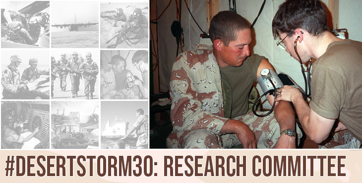 Desert Shield and Desert Storm Veterans who want to comment on their health concerns or ask about Gulf War Research can do so through the Research Advisory Committee on Gulf War Veterans’ Illnesses.