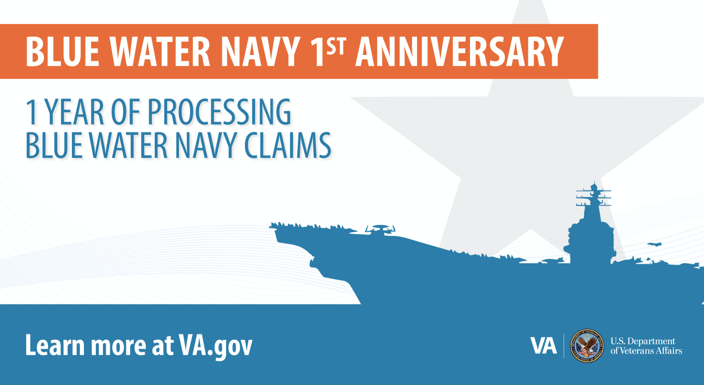 One year later, VA has processed more than half of Blue Water Navy claims