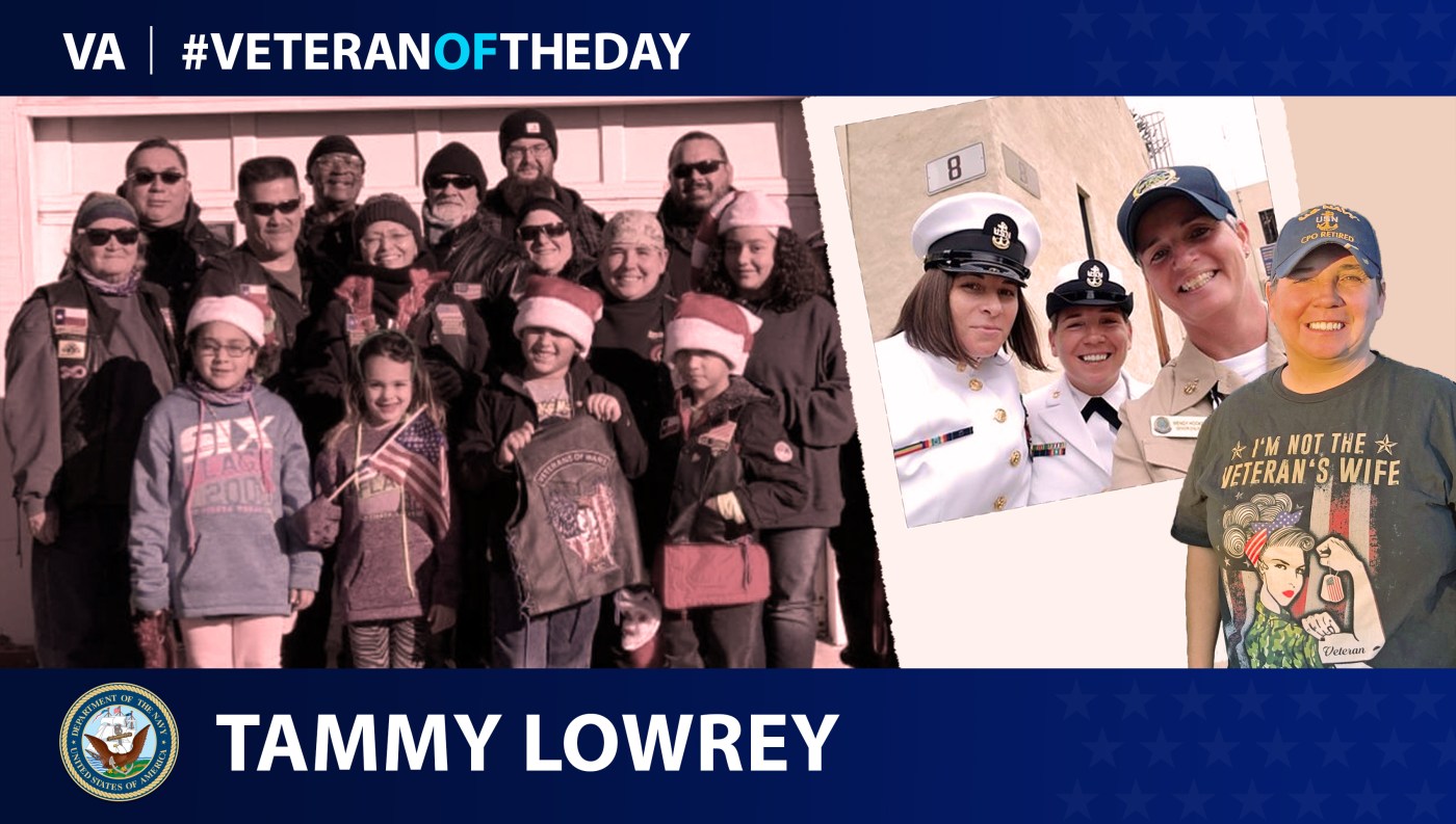 Navy Veteran Tammy Lowery is today's Veteran of the day.