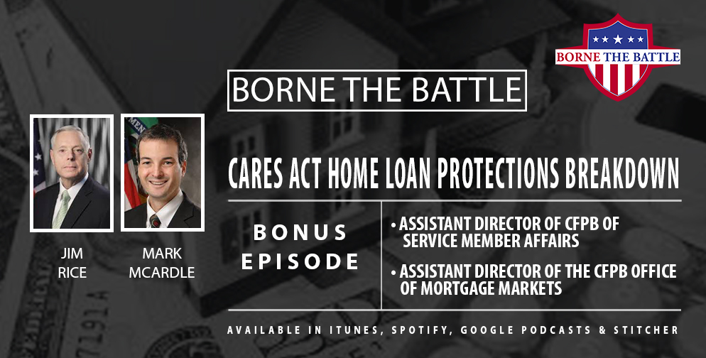 Bonus BtB episode on CFPB and CARES Act info for home loan forbearance.