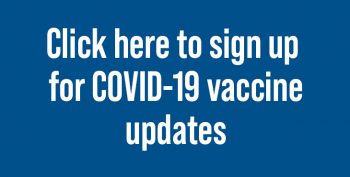 COVID-19 vaccine button