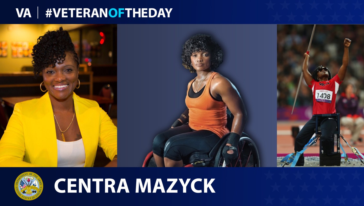 Army Veteran Centra “Cece” Mazyck is today's Veteran of the day.