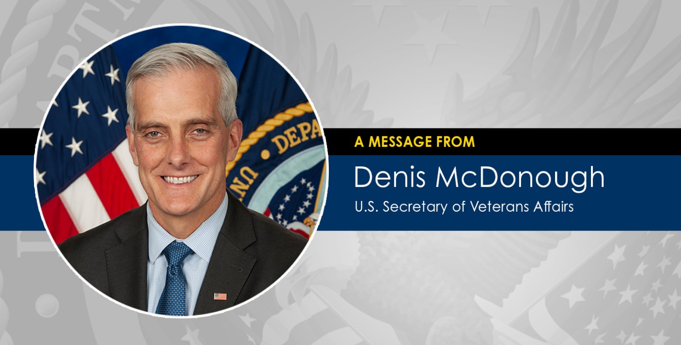 Secretary McDonough’s remarks to Veterans Service Organizations regarding the American Rescue Plan