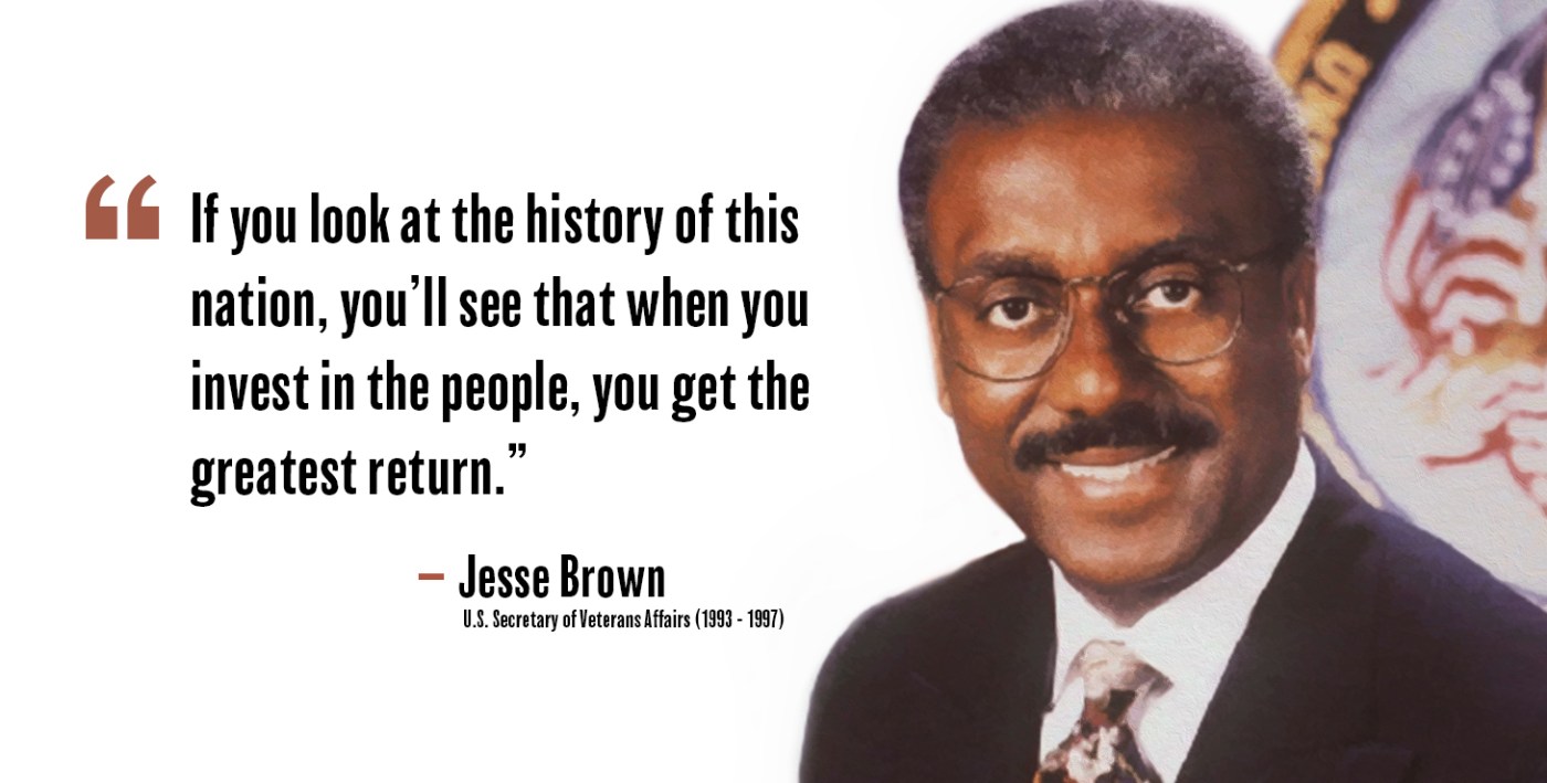 VA Secretary Jesse Brown legacy