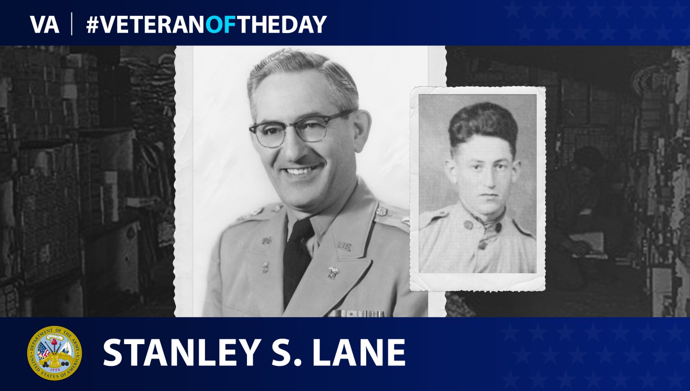 Army Veteran Stanley Lane is today's Veteran of the day.