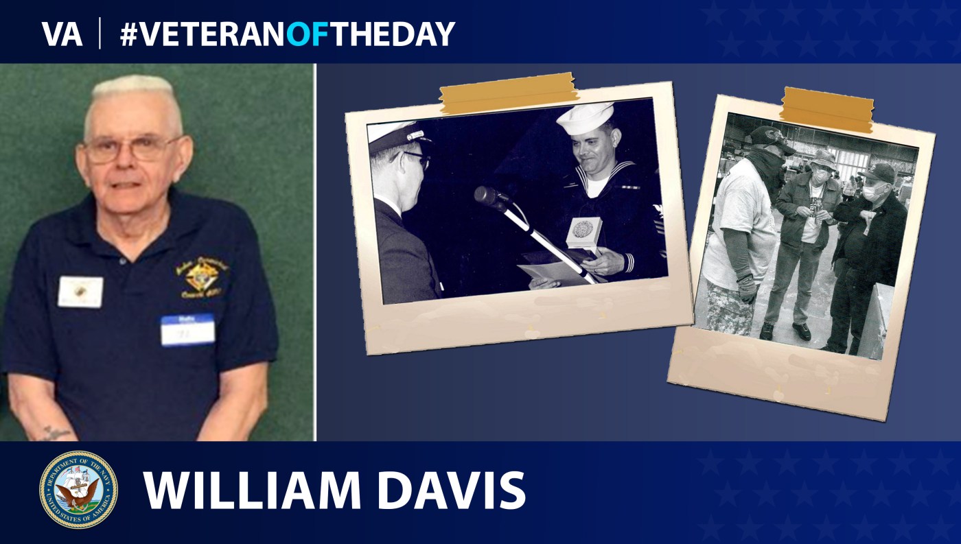 #VeteranOfTheDay Navy Veteran William Davis