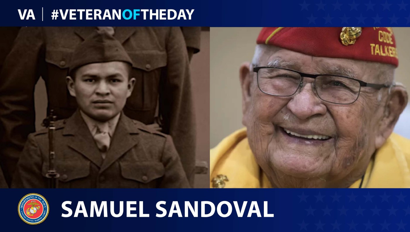 #VeteranOfTheDay Marine Corps Veteran Samuel Sandoval