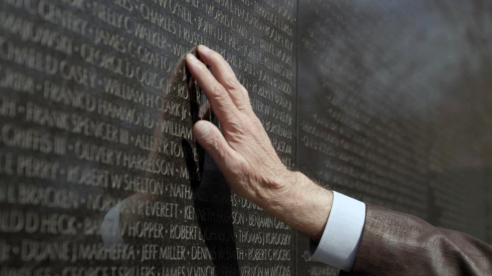 While the Vietnam Veterans Memorial and names provide an obvious visual reminder, Army Veteran Jan Scruggs wants people to know the story behind the memorial.