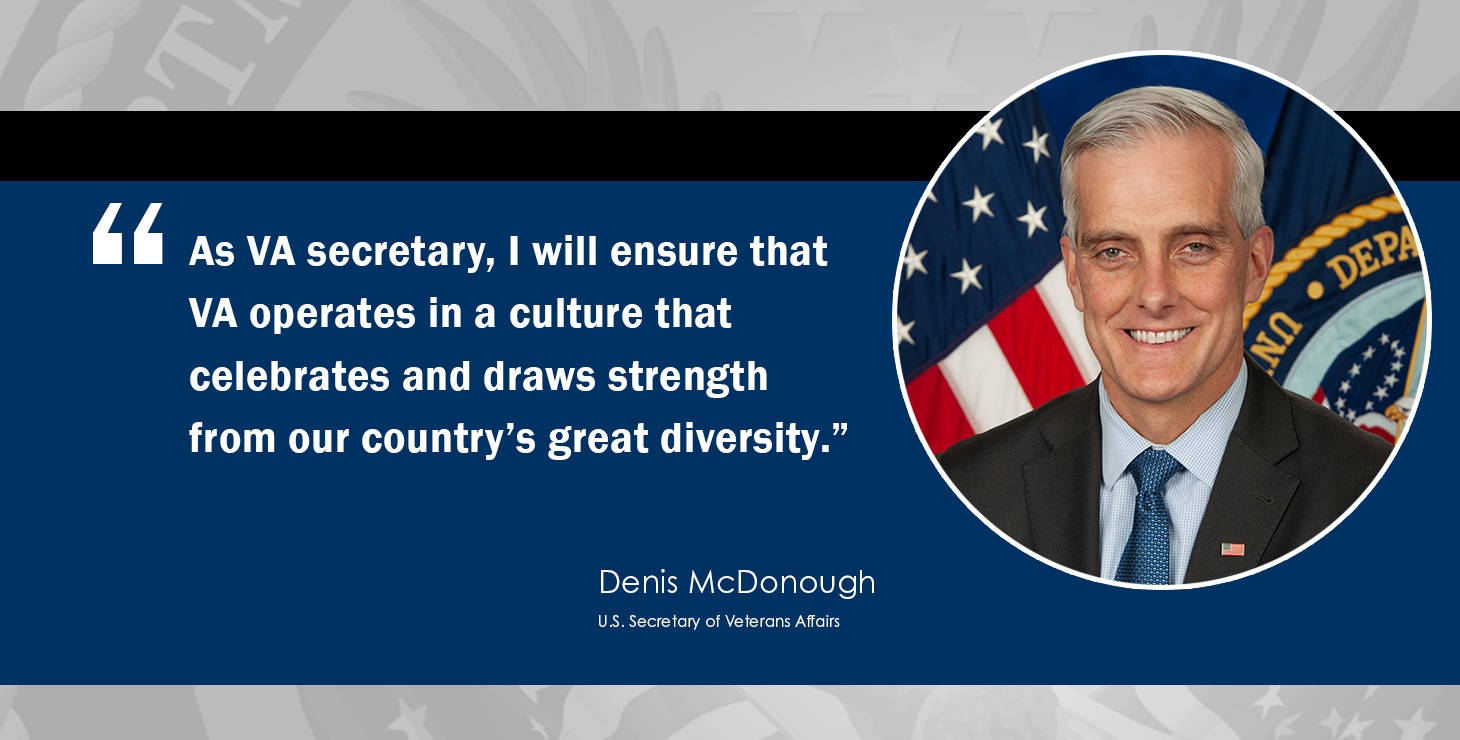 Secretary McDonough on diversity