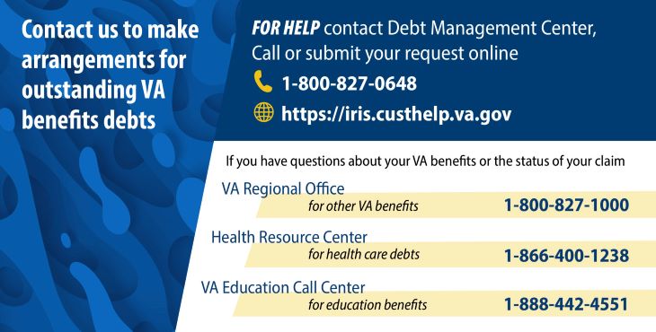 VA extends debt relief for Veterans