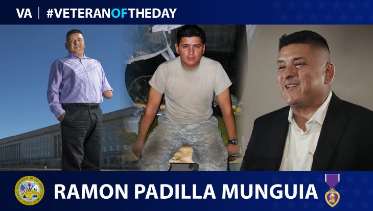 Army Veteran Ramon Padilla Munguia is today's Veteran of the day.