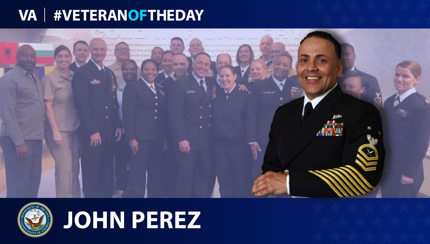 #VeteranOfTheDay Navy Veteran John David Perez