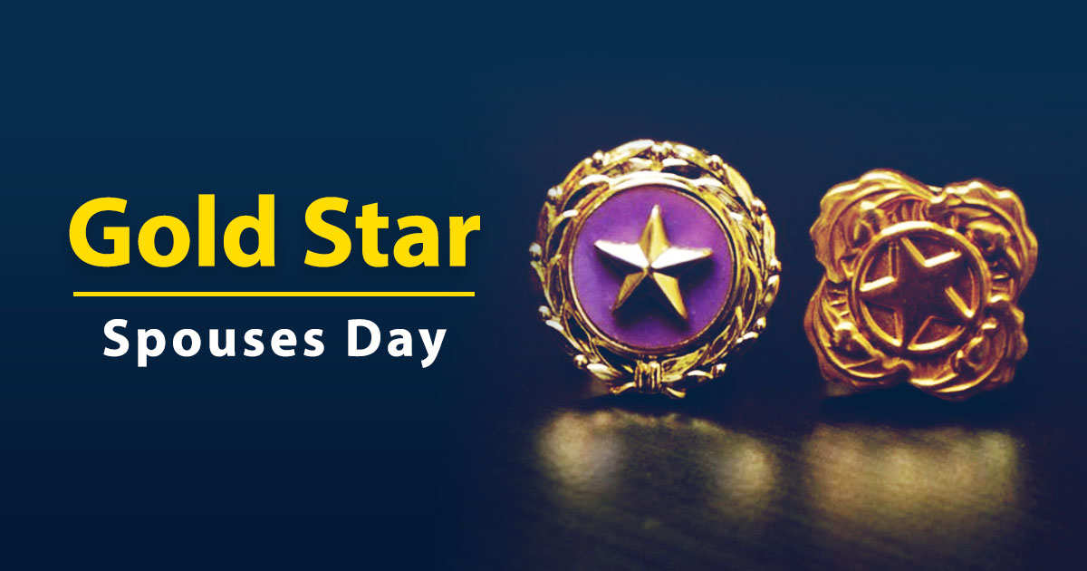 Gold Star Spouses Day