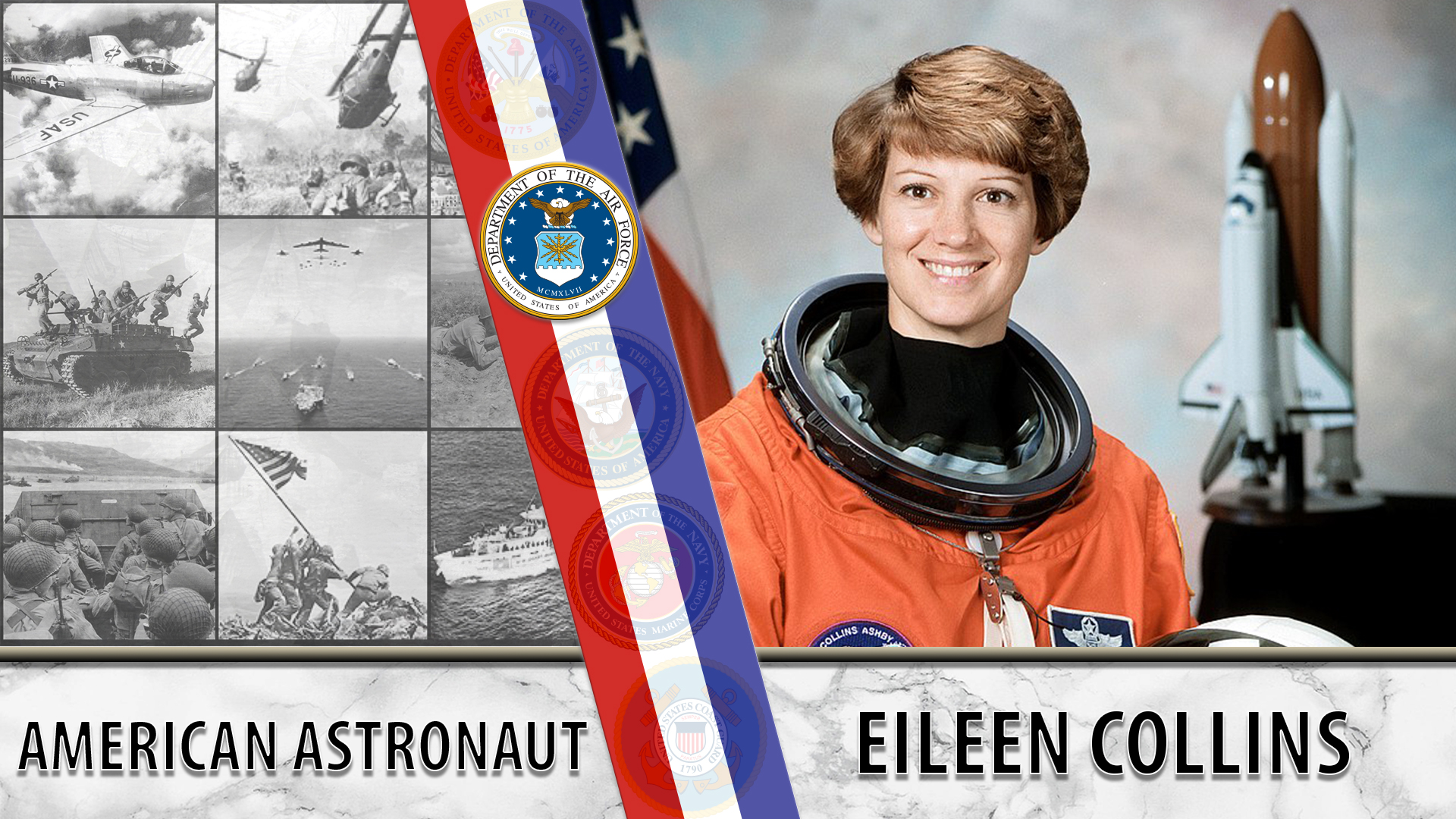 Eileen Collins astronaut and Veteran