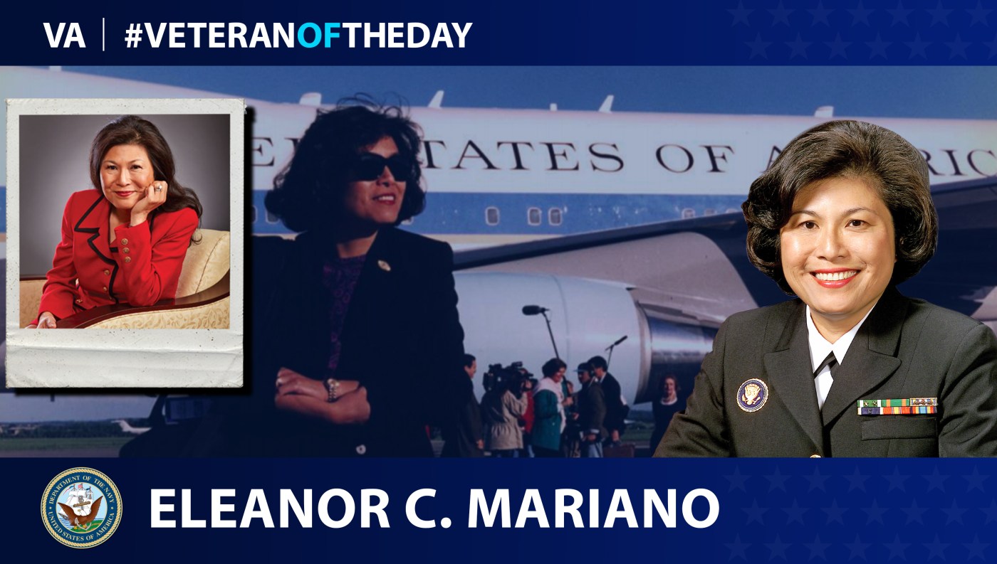 Navy Veteran Eleanor Concepcion “Connie” Mariano is today's Veteran of the day.