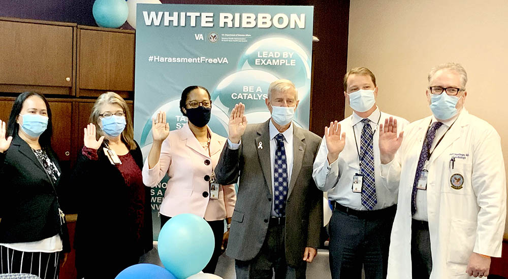 VA North Texas takes the White Ribbon VA Pledge