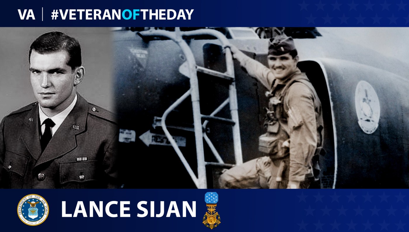 Air Force Veteran Lance P. Sijan is today's Veteran of the day.