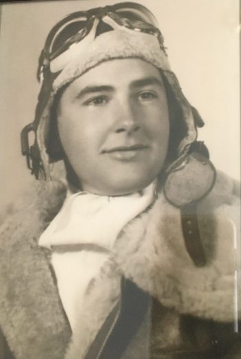 Then-World War II Army Air Forces pilot Warren Halstead.