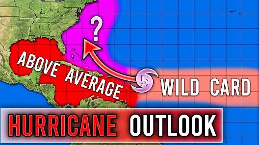 2021 huricane season outlook map