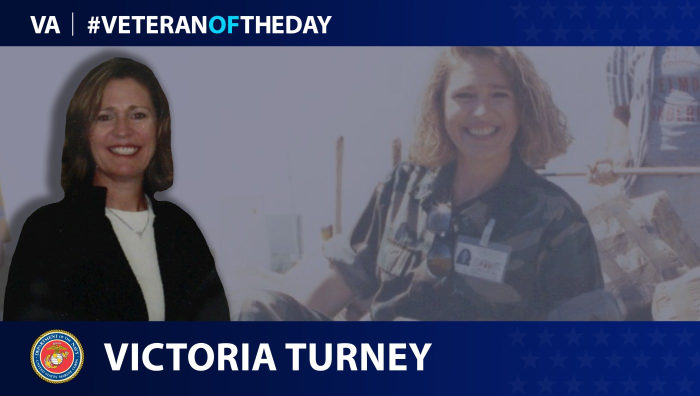 Marine Veteran Victoria Turney is today's Veteran of the day.