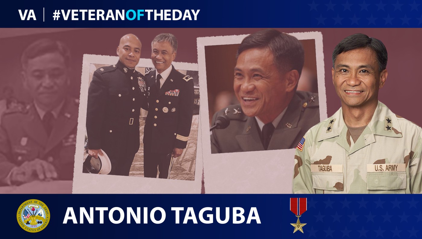 Army Veteran Antonio Taguba is today's Veteran of the day.