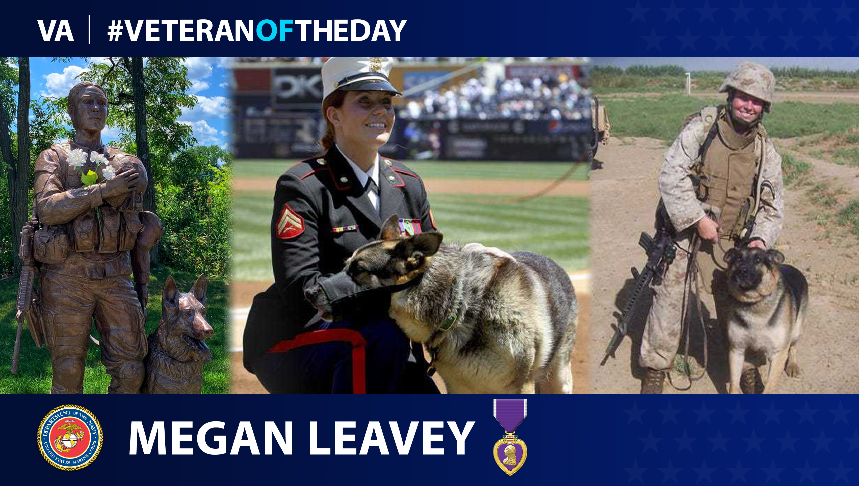 VeteranOfTheDay Marine Veteran Megan Leavey - VA News