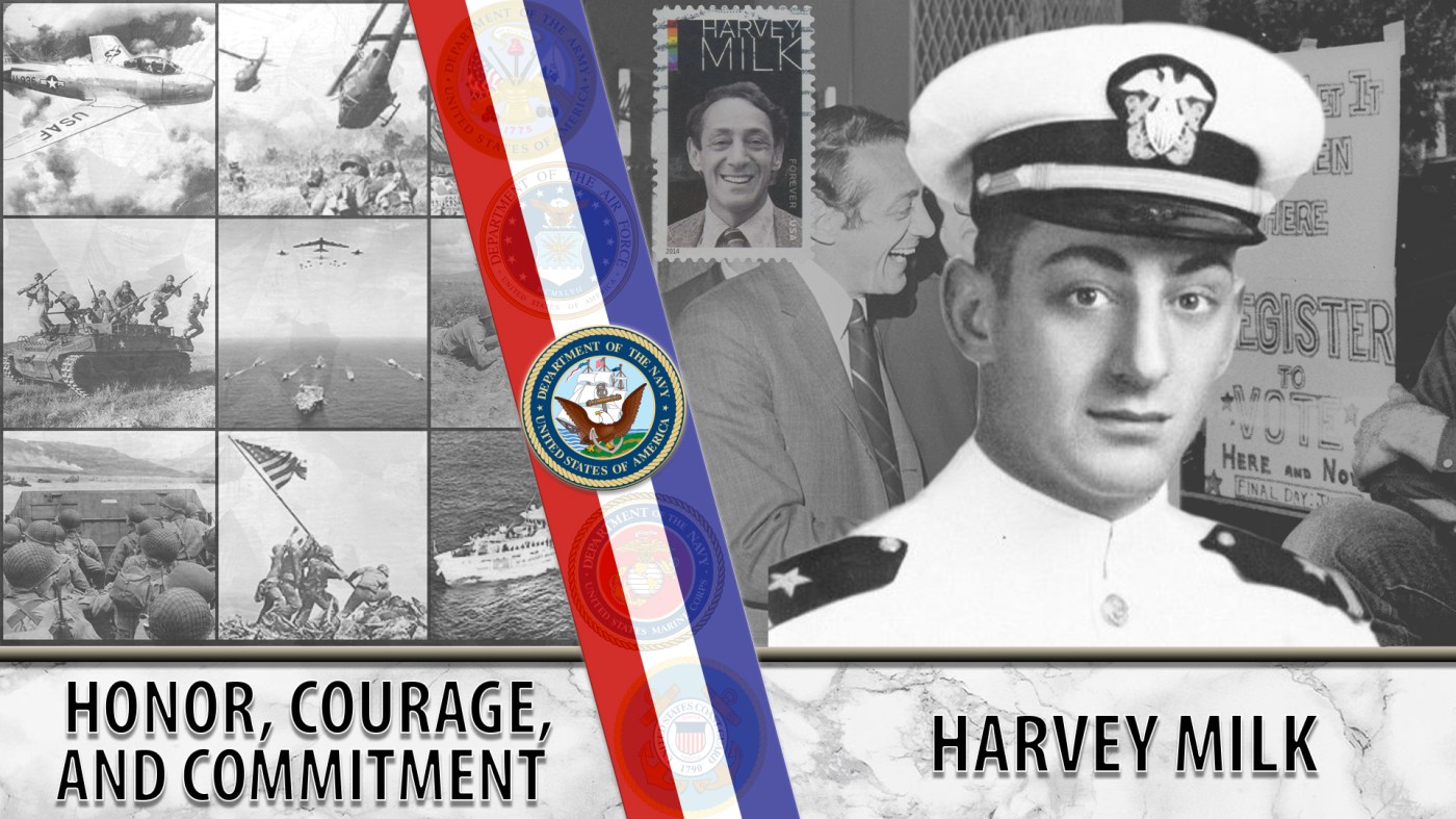 AVS for Navy Veteran Harvey Milk