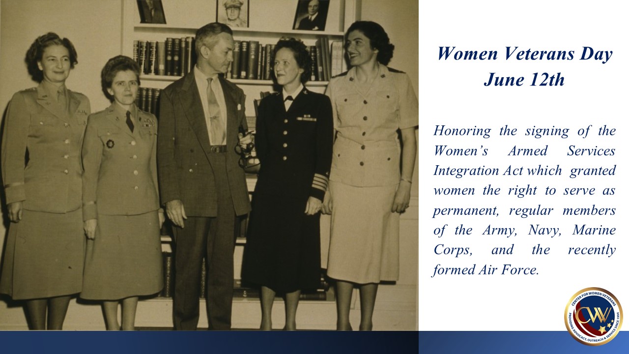 The origin of Women Veterans Day VA News