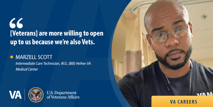 From corpsman to ICT, Veteran continues his career rise with VA