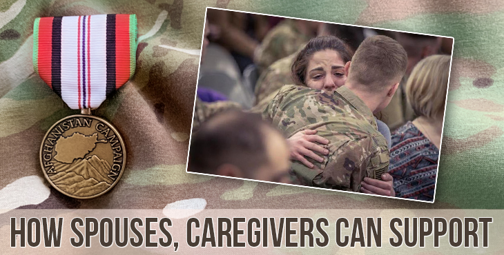 The third part of this Afghanistan series focuses on spouses and caregivers, who are often on the front lines of helping a Veteran deal with posttraumatic stress disorder, or PTSD.