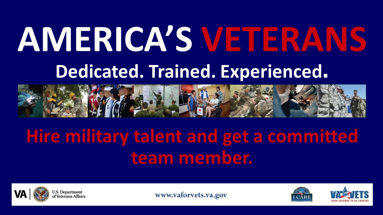 VA graphic for Hire a Veteran
