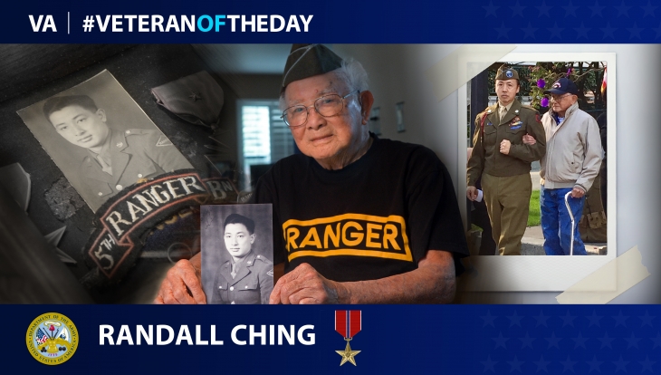 Army Veteran Randall Ching is today's #VeteranOfTheDay.