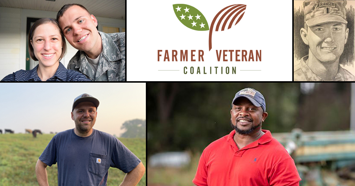Veterans have an opportunity to use the land they fought to defend, getting assistance along the way. Farmer Veteran Coalition can help.