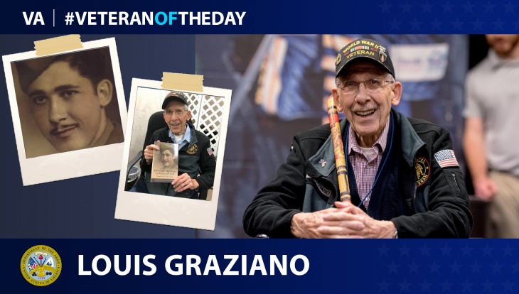 Army Veteran Louis C. Graziano is today's #VeteranOfTheDay.