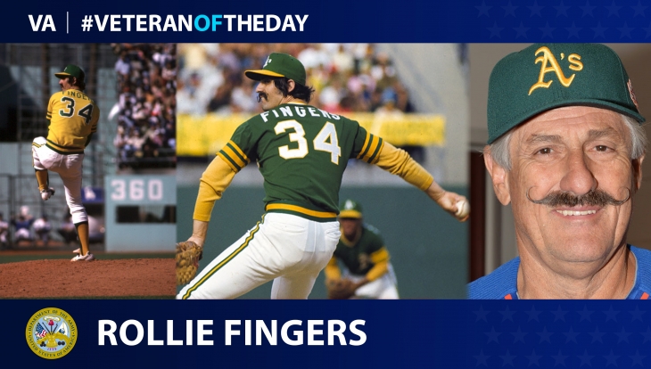 Army Veteran Rollie Fingers is today's #VeteranOfTheDay.