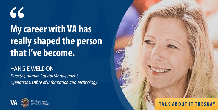 Angie Weldon with VA’s Office of Information and Technology discussed information technology careers on our Talk About It Tuesday broadcast.