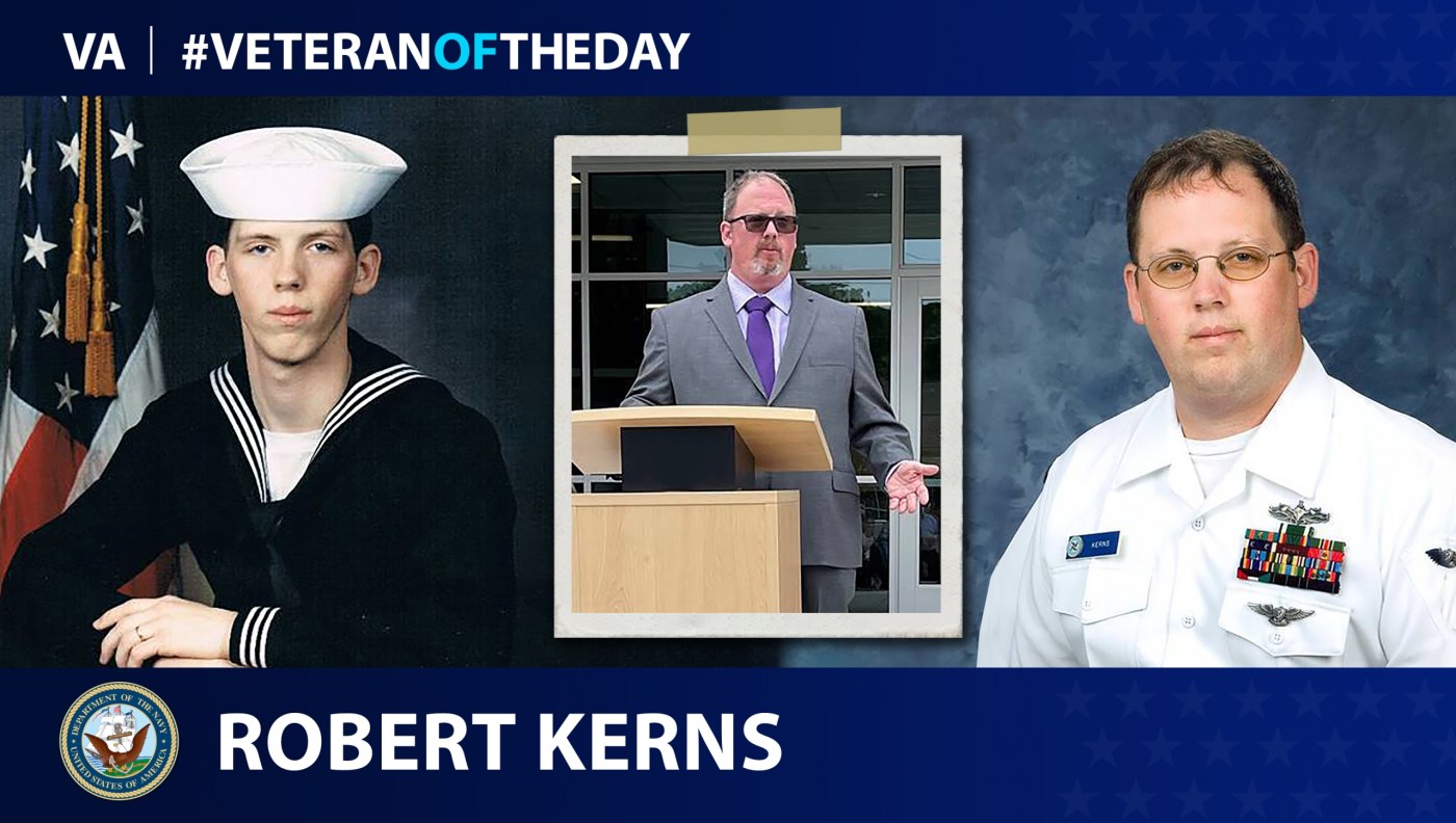 #VeteranOfTheDay Navy Veteran Robert Kerns