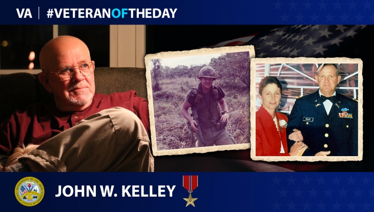 Army Veteran John W. Kelley is today's #VeteranOfTheDay.