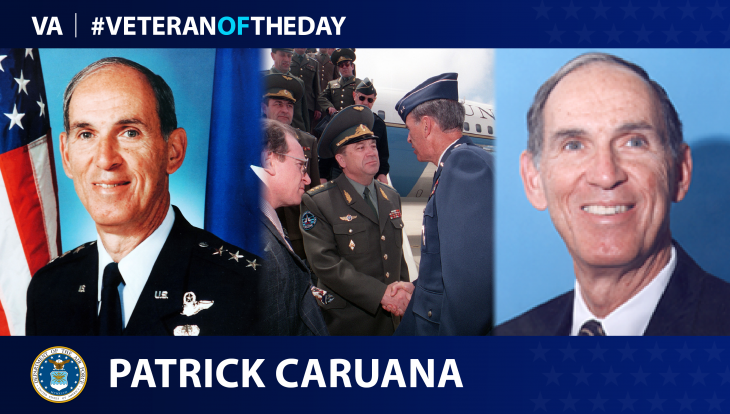 Air Force Veteran Patrick Peter Caruana is today's #VeteranOfTheDay.
