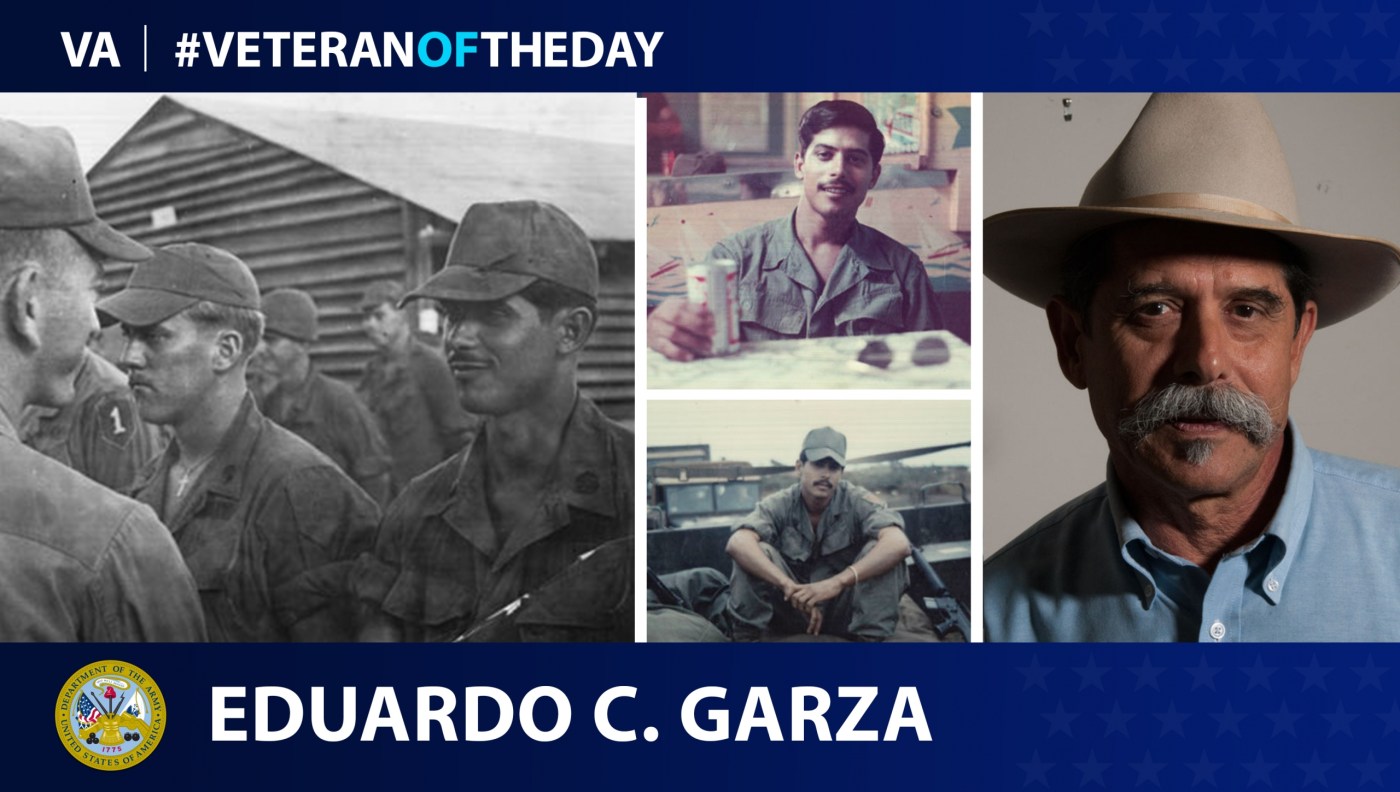 #VeteranOfTheDay Army Veteran Eduardo Cavazos Garza