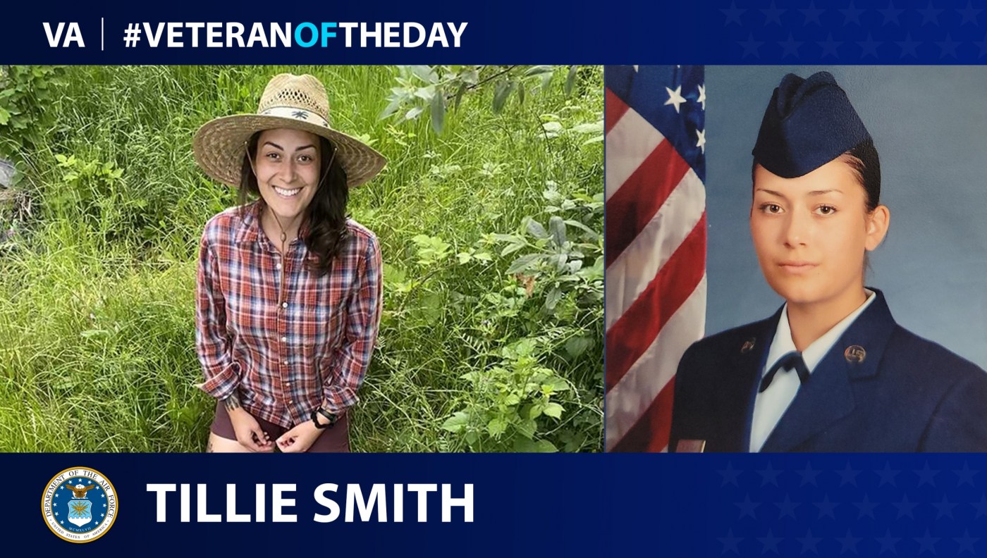 Air Force Veteran Tillie Smith is today's #VeteranOfTheDay.
