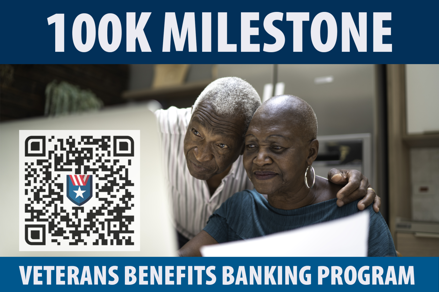100,000 Veterans have switched to direct deposit to protect their benefits