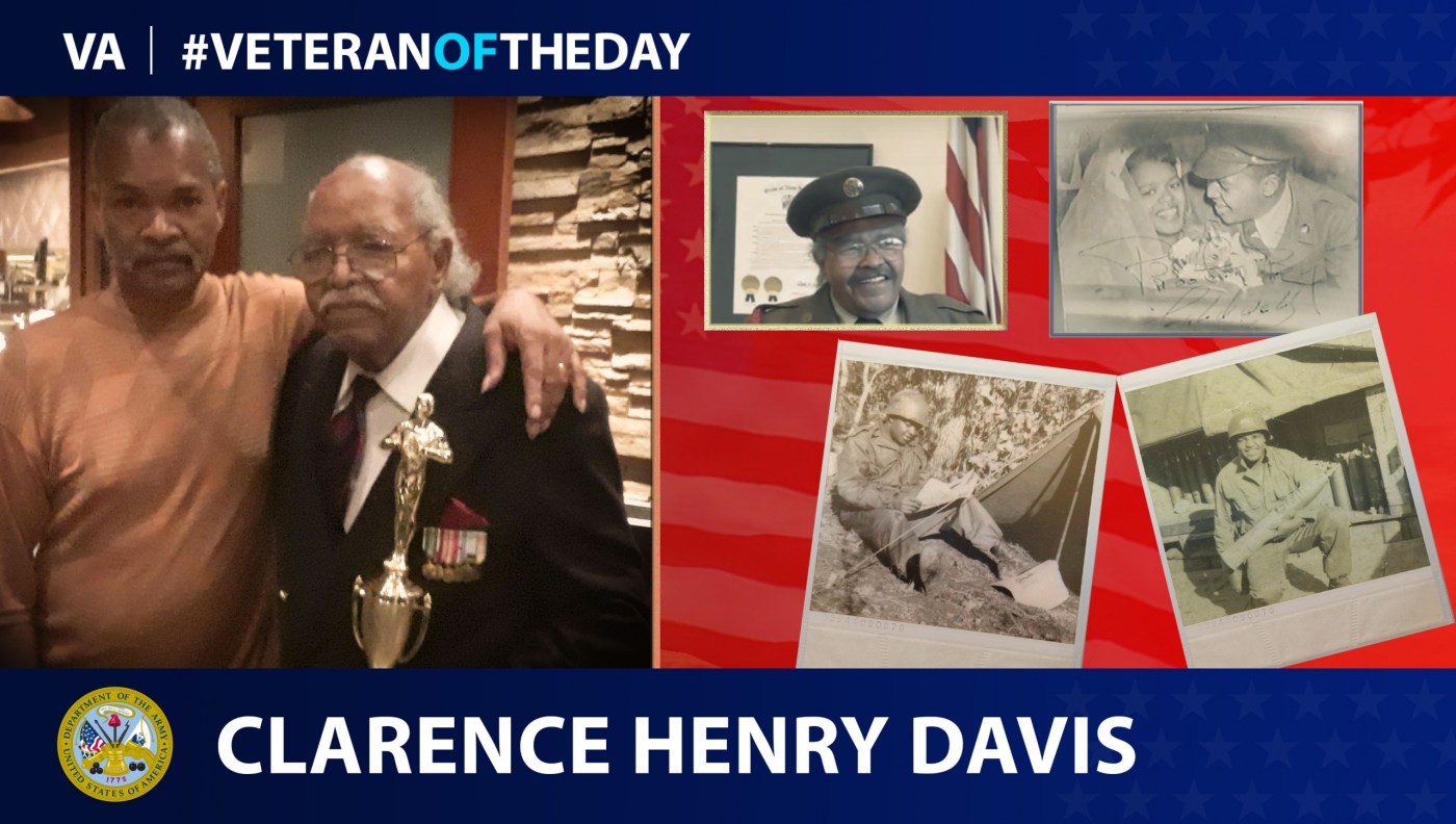 #VeteranOfTheDay Army Veteran Clarence Davis