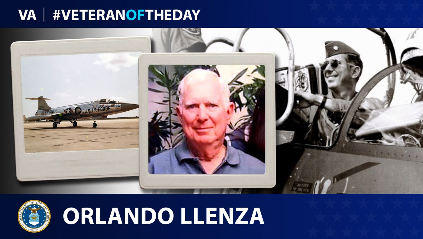 Air Force Veteran Orlando Llenza is today's #VeteranOfTheDay.